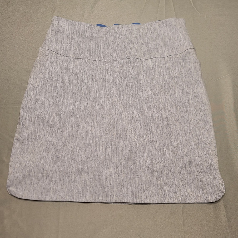 S.C. & Co. Athletic Skort Women Medium Blue Marl Pockets Tennis Golf Activewear